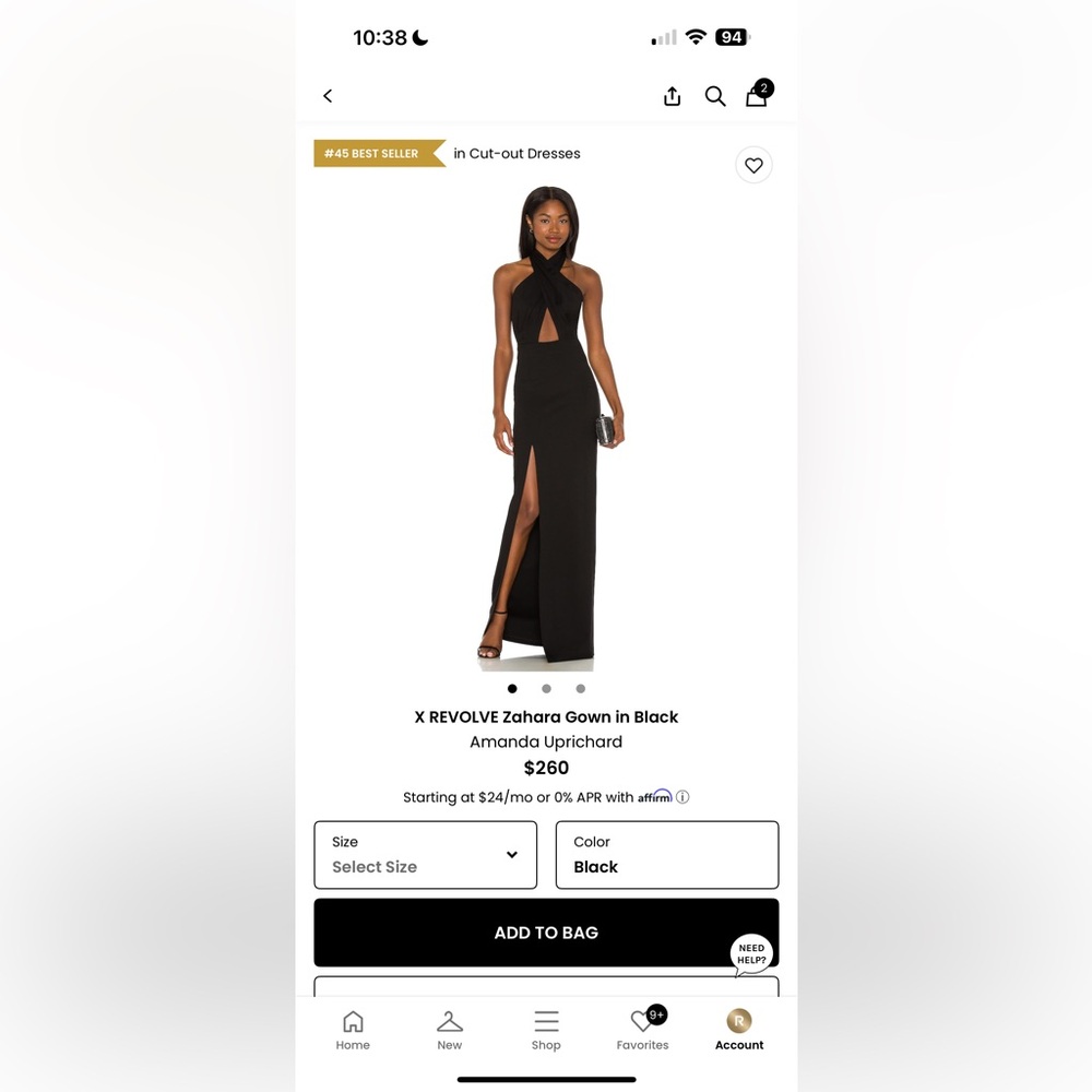 Revolve dress